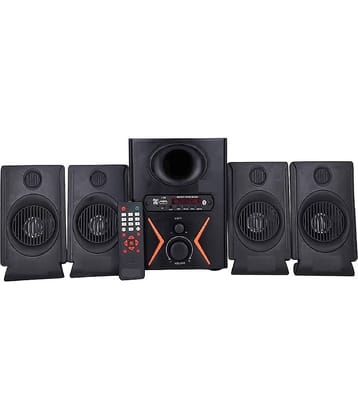 Znitax Spice Gold 80 W Bluetooth Speaker Bluetooth v5.0 with USB Playback Time 5 hrs Black