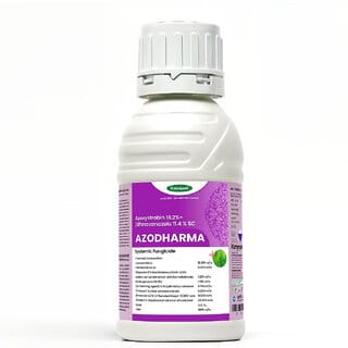 Katyayani Azodharma (Azoxystrobin 18.2 Difenoconazole 11.4 SC) Fungicide for Crop Protection Fungal Disease Control