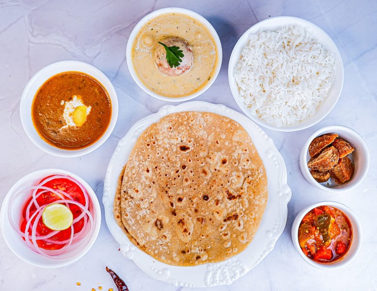 Malai Kofta Thali