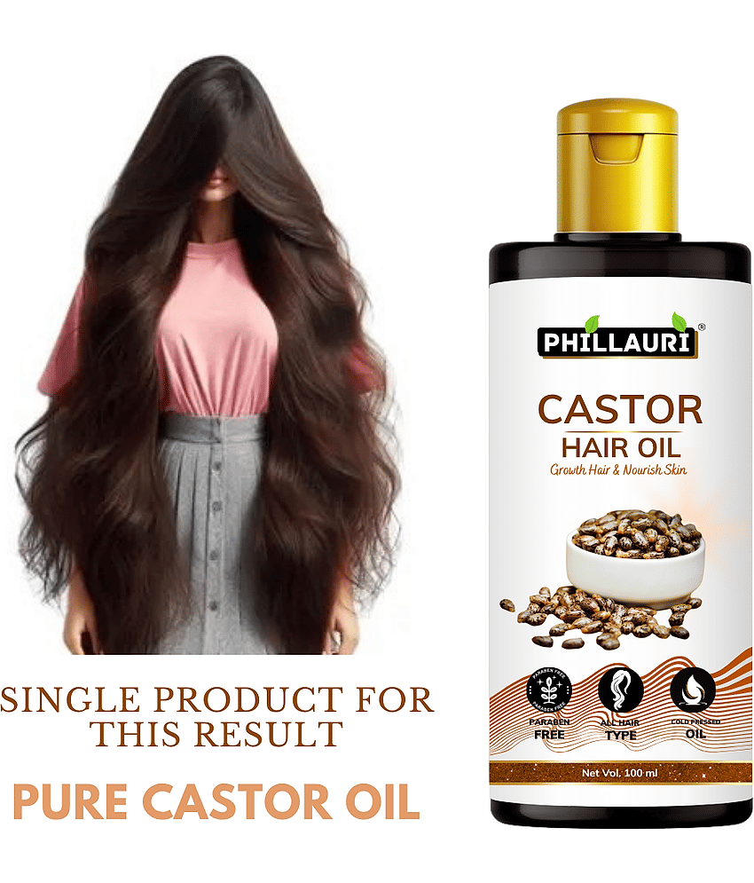 Phillauri Anti Hair Fall Castor Oil 100 ml ( Pack of 1 )
