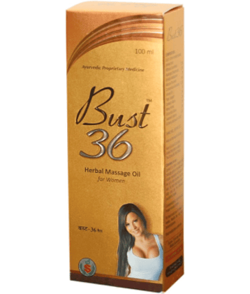 Ayurveda Cure Bust 36 Herbal Massage Oil Shaping & Firming Oil 100 mL Pack of 2