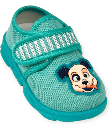 COOLZ - Sea Green Booties For Baby Boy & Baby Girl 1 - 1.5 Years ( Pack of 1 )
