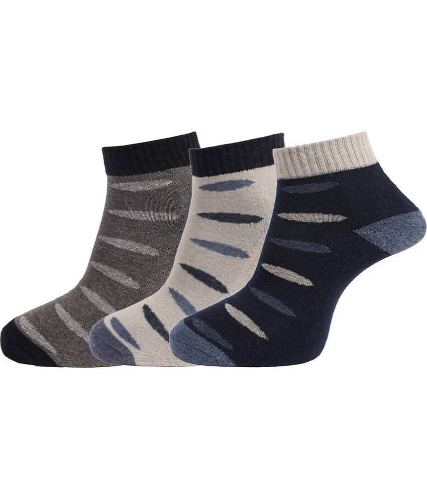 Dollar Cotton Ankle Length Socks Pack of 3