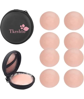 Tkeshto Women Reusable Silicone Nipple Cover Pack Of 8