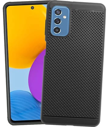 VAKIBO Plain Cases Compatible For Silicon Samsung Galaxy M52 5G ( Pack of 1 )