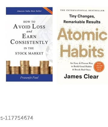 how to avoid loss and earn consistently in the stock market + Atomic Habits