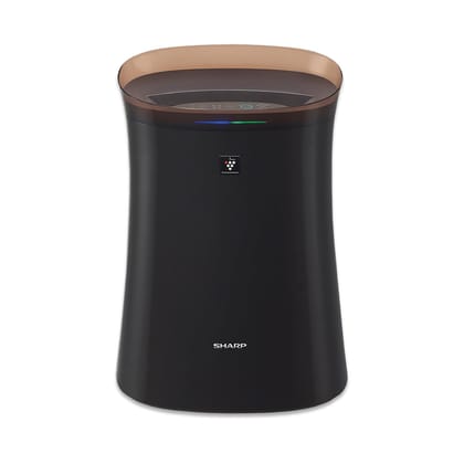Sharp Air Purifier for Homes / Offices Dual Purification , Plasmacluster Technology,(True HEPA+Carbon+Pre-Filter) Captures 99.97% of Impurities FP-F40E-T Brown 7 Years Warranty Sharp Air Purifier for Homes / Offices Dual Purification , Plasmacluster Technology,(True HEPA+Carbon+Pre-Filter) Captures 99.97% of Impurities FP-F40E-T Brown 7 Years Warranty