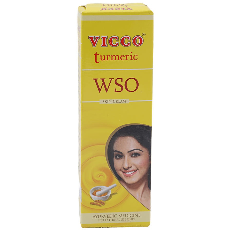 Vicco Skin Cream - Turmeric - Wso (Ayurvedic Medicine), 30 G