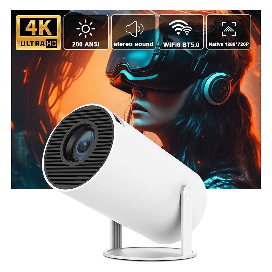 TecSox Luma Led Projector Online | 4K Video | Android 11 | Under ₹4000