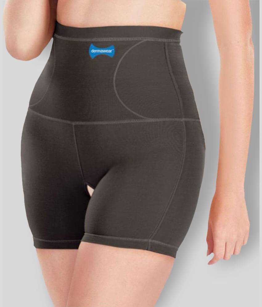 Dermawear Poly Cotton Trimming Tights Shapewear