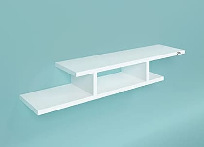 DAS Christiano Wall Mount TV Entertainment Unit/with Set Top Box Stand for Living Room Frosty White (Ideal for up to 32") Screen(Engineered Wood) DAS Christiano Wall Mount TV Entertainment Unit/with Set Top Box Stand for Living Room Frosty White (Ideal for up to 32") Screen(Engineered Wood)