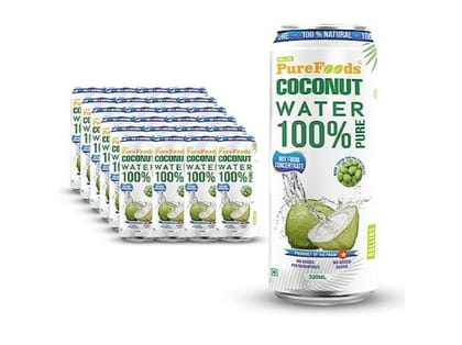 PureFoods Pure Vietnamese Tender Coconut Water - 320ml - Pack of 24