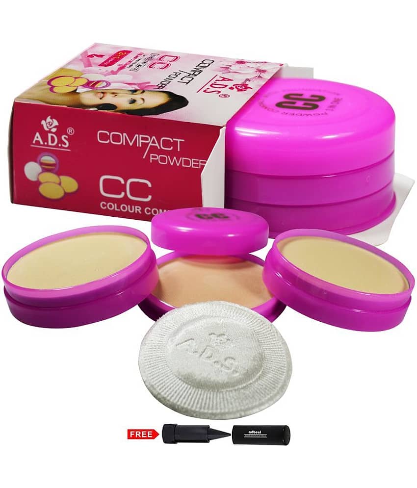 ADS 3in1 CC Colour Combination 1124CC Pressed Powder Brandy 30 gm