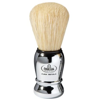 Omega Boar Hair Shaving Brush #10029