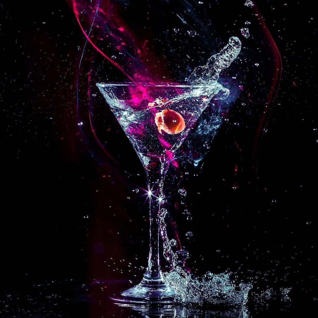 Martini Glasses Martini Cocktail Glasses with Stem, Reusable Cocktail Glasses for Bar, Margarita, Whiskey, Gin, Tequila, BPA-Free, Dishwasher-Safe, Clear (160 ML)