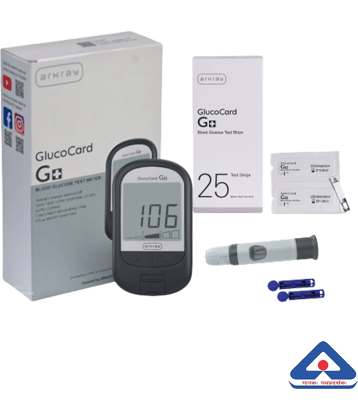 Arkray G+ Glucometer with 25 Strips Glucometer