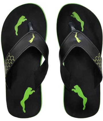 Cozy Wear - Green Men's Thong Flip Flop