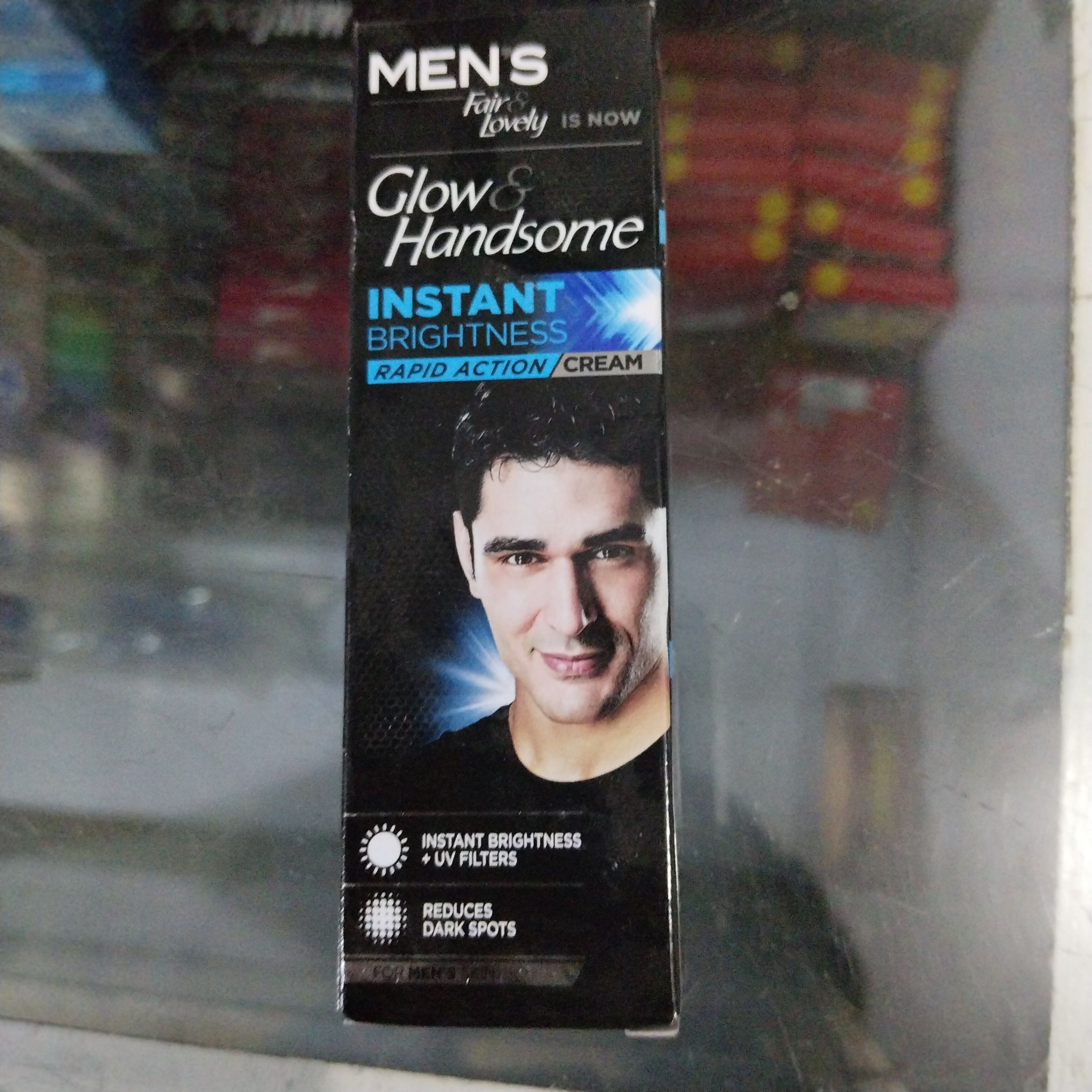 Glow and handsome instant brightness cream 