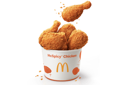 5 Pc McSpicy Fried Chicken Bucket