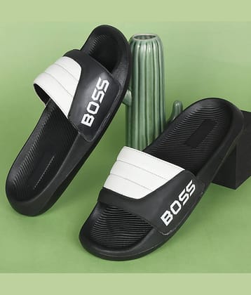 PERY PAO White Men's Slide Flip Flop