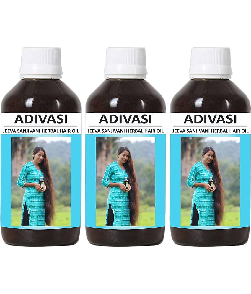 Oilanic Adivasi Jeeva  Sanjivani Hair Oil Combo of  125 mL Pack of 3