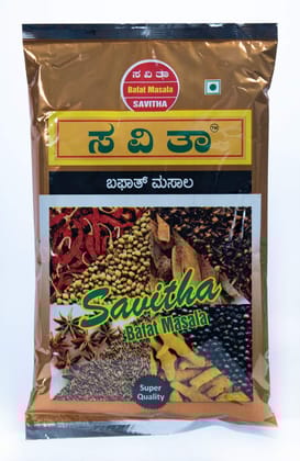 Savitha Bafat Masala 500g (Pack of 1)  | Authentic Indian Spice Mix for Rich & Flavorful | Premium Fresh & Aromatic Ingredients | Ideal for Traditional Dishes