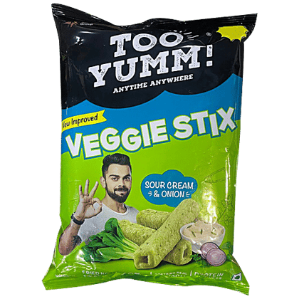 Too Yumm! Veggie Stix - Sour Cream & Onion, 45 g