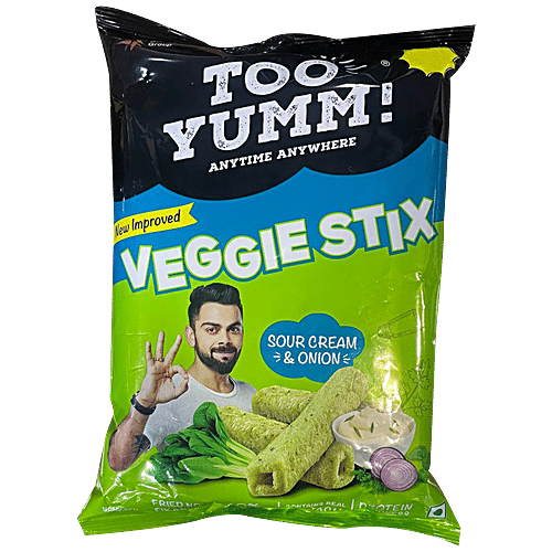 Too Yumm! Veggie Stix - Sour Cream & Onion, 45 g