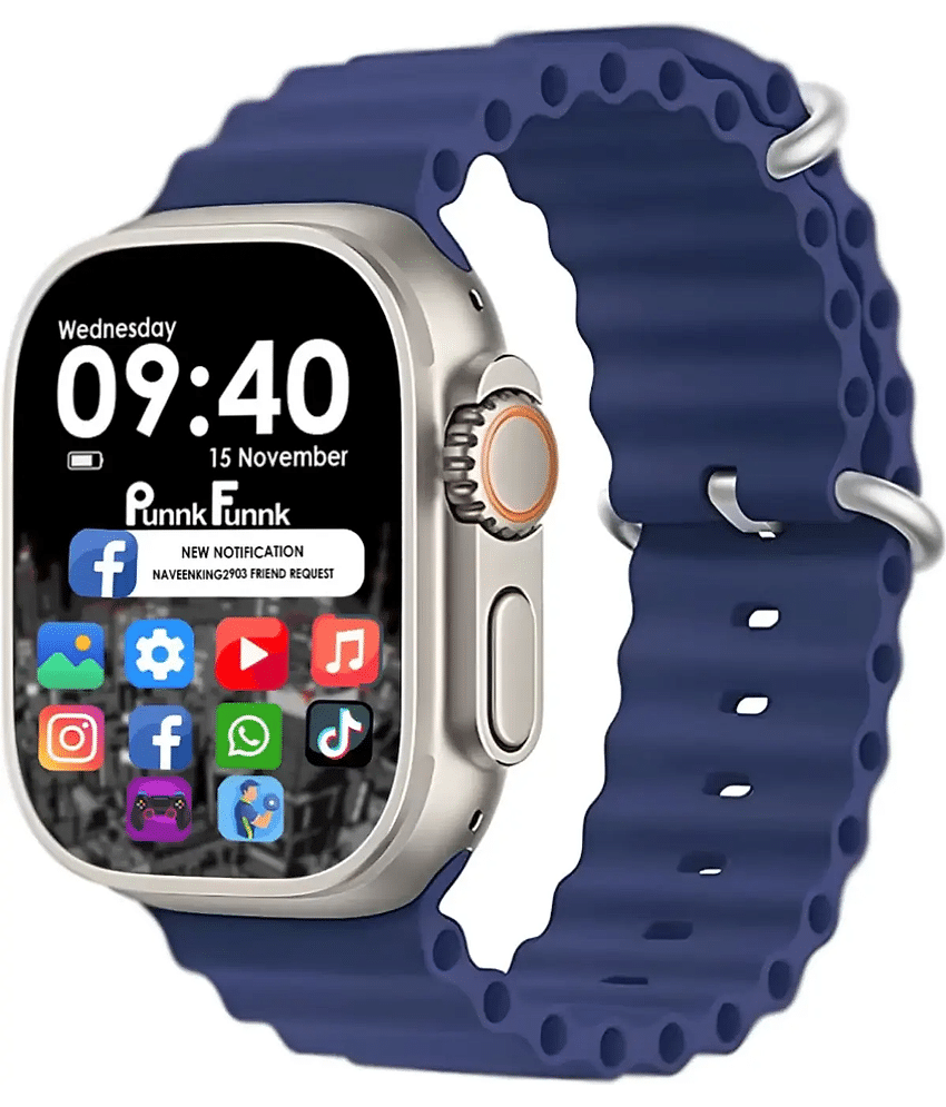 RD Kart 1.9 inch IPS BT Calling Smart Watch with Strap Upto 1-2 days Backup ( Green )