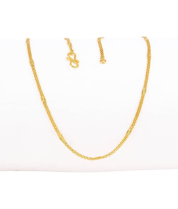 FASHION FRILL Gold Plated Brass Chain ( Pack of 1 )