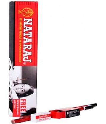 Nataraj Pencils - Pack Of 100 (10 Pencils Per Packet)