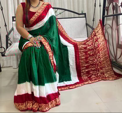 Zari Border Modal Silk Style 8-Zari Border