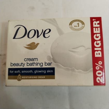 Dove Cream Beauty bathing bar For soft, smooth, glowing skin 