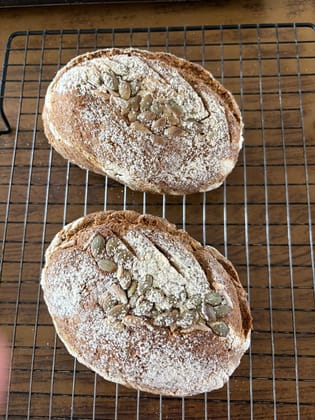 Kadhali Jowar Sourdough Bread (600g) | Fermented Millet Loaf | Gut-Friendly Breakfast