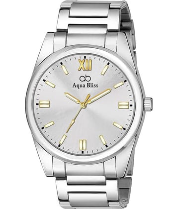AQUA BLISS - Silver Stainless Steel Analog Men's Watch