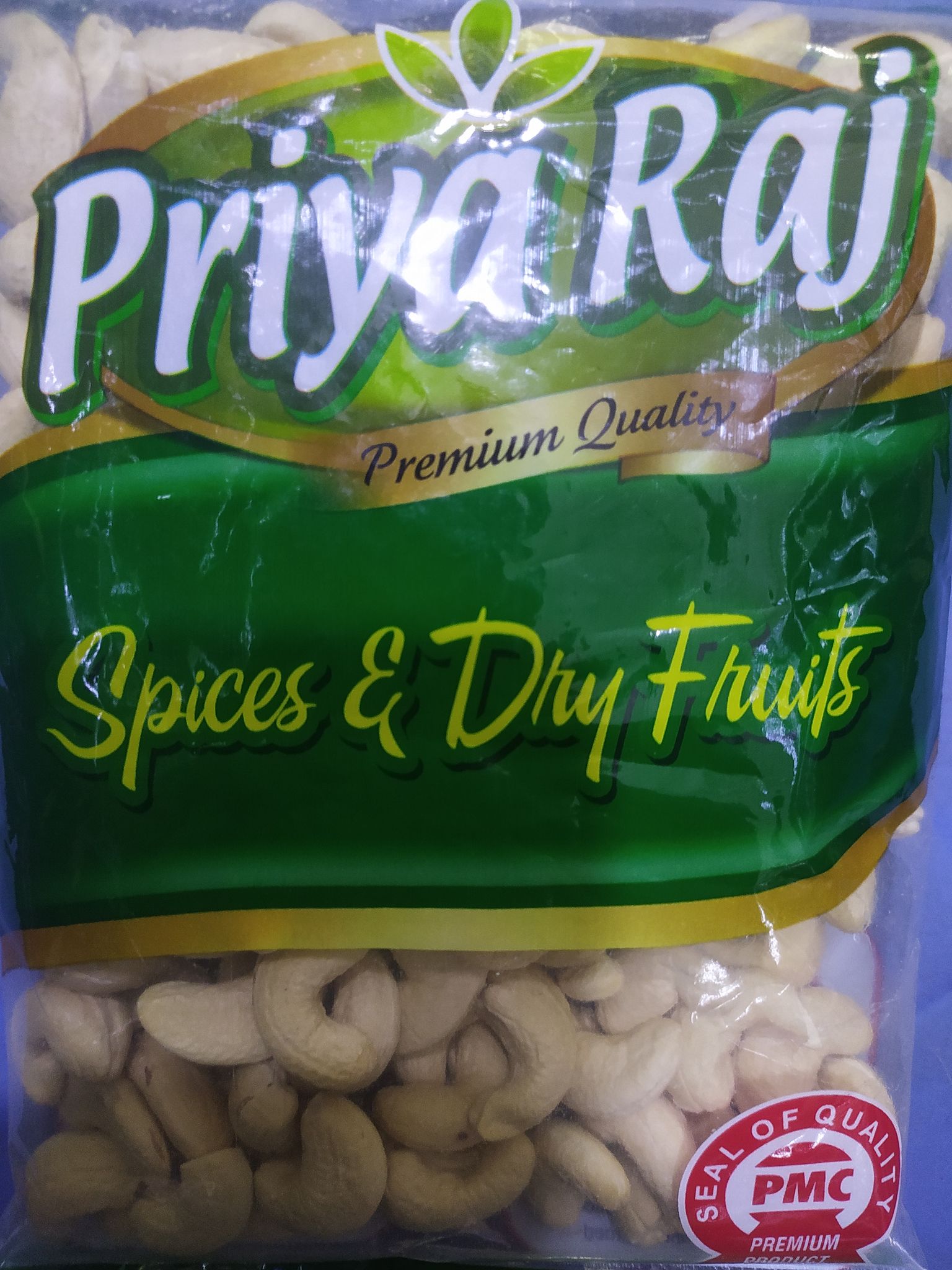 Priya raj Spices & dry fruits cashew