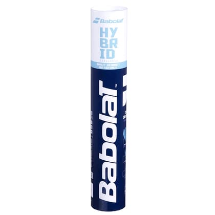 Babolat Hybrid Shuttlecock: Premium Feather Shuttlecock for Tournament and Competitive Badminton Play (Type - Feather, Size - 77 SPEED) by Total Sporting And Fitness Solutions Pvt Ltd