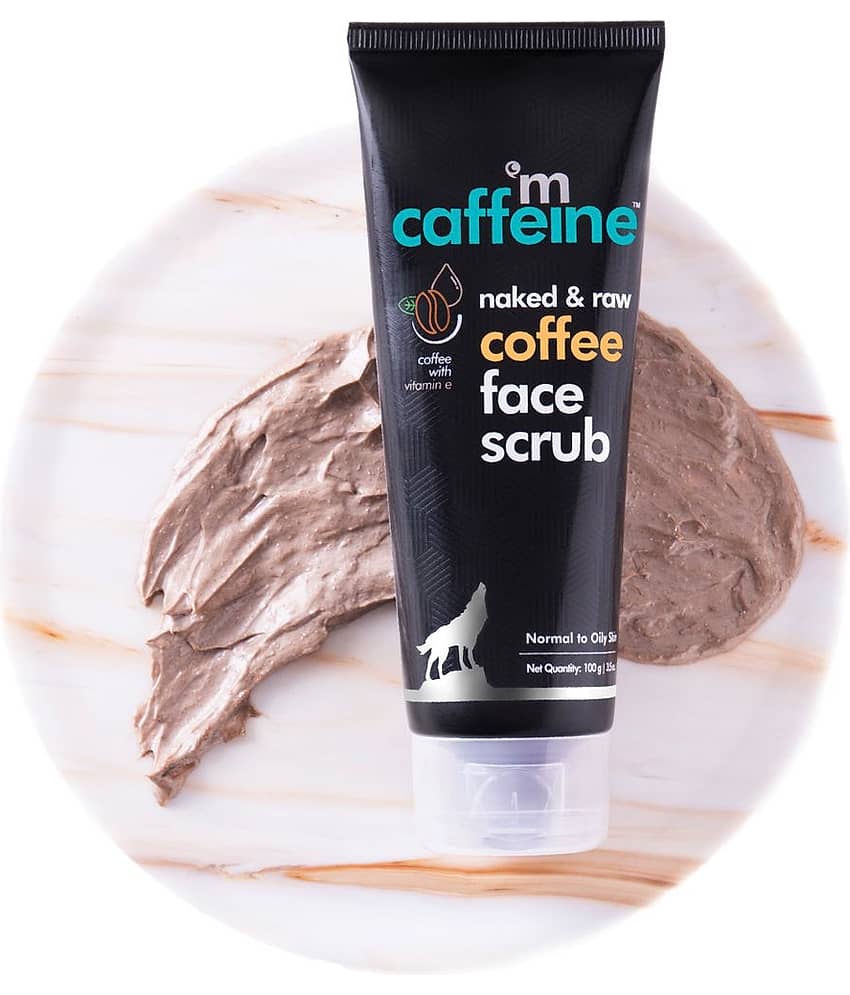 mCaffeine Coffee Face Scrub 100gm (Pack of 1)