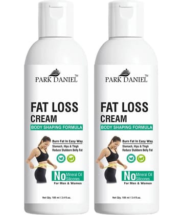 Park Daniel Fat Burning Weight Loss Body Fat Loss Cream Shaping & Firming Cream 100 mL Pack of 2