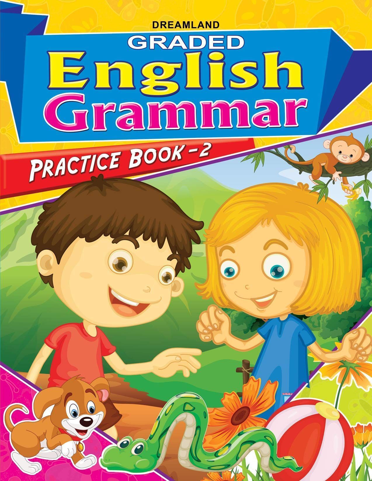 Graded English Grammar Practice Book - 2 [Paperback] Dreamland Publications