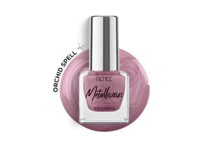 RENEE Metallicious Nail Paint 10ml - 318 - Orchid Spell