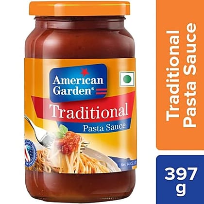 AM GARDEN TRADITIONAL PASTA SAUCE 397GM