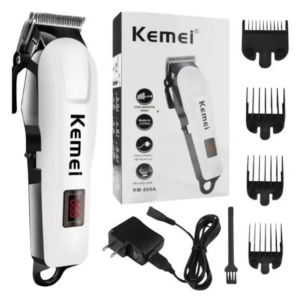 Kemei Rechargeable Hair Trimmer - KM-809A – Pro Grooming at Home