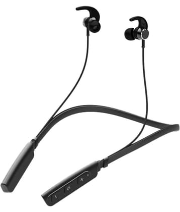 UBON 5300 Bluetooth Bluetooth Neckband In Ear 70 Hours Playback Active Noise cancellation IPX4(Splash & Sweat Proof) Black