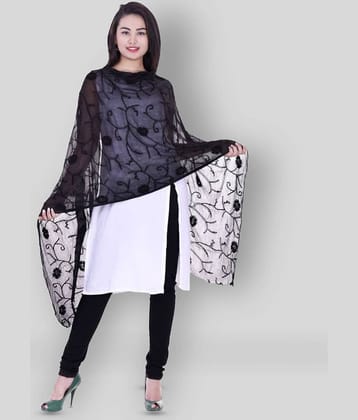 Raj Black Chiffon Dupatta