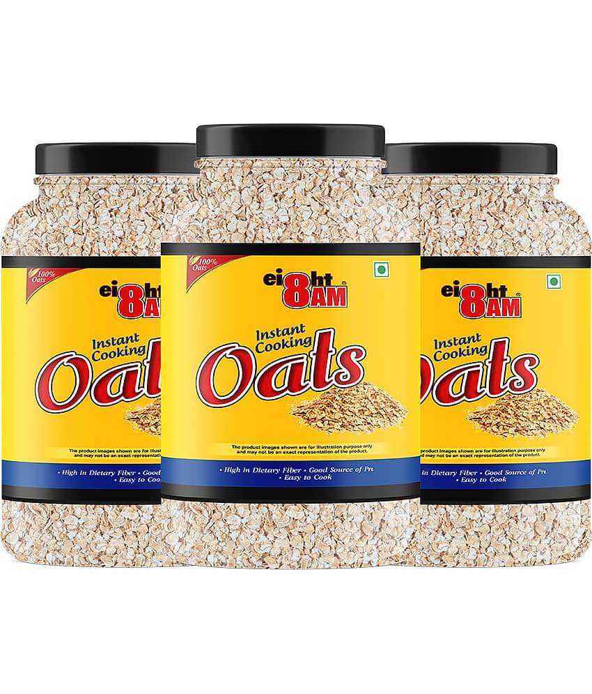 8AM Oats 1.1 kg Pack of 3
