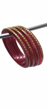 KD Enterprises Traditional Rajasthani Seep Bangles for Women Handcrafted Cultural Bangle Set of 4 KD Enterprises Traditional Rajasthani Seep Bangles for Women Handcrafted Cultural Bangle Set of 4