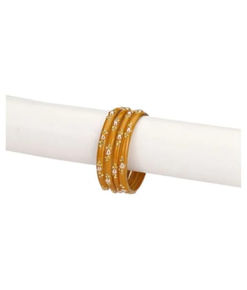 AFAST - Yellow Bangle Set (Pack of 1) - None