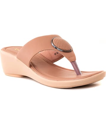 KHADIM Pink Women's Slip On Heels