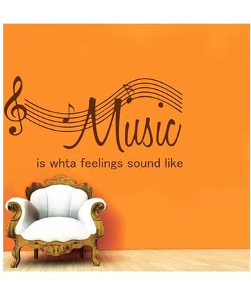 Decor Villa Music PVC Wall Stickers